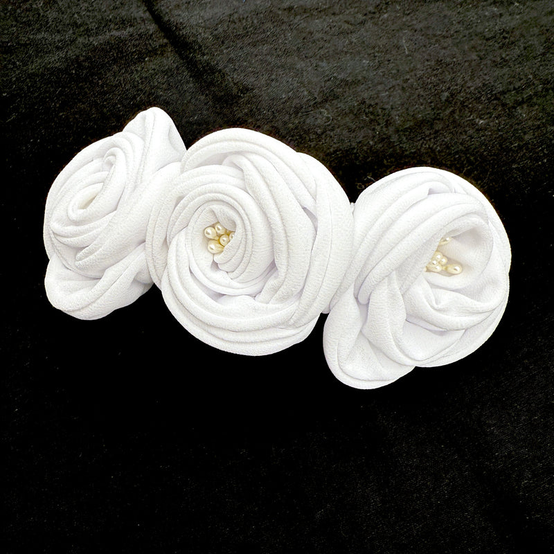 White Rosettes | Coquette Bridal