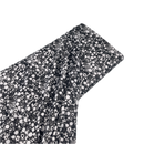 Monochrome Blossom | White and Black Polyester | Double Knit