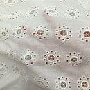 Giostra | Italian Deadstock | Embroidered Eyelet Cotton Voile