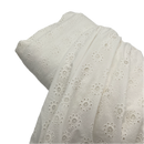 Giostra | Italian Deadstock | Embroidered Eyelet Cotton Voile
