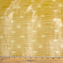 Gold Love You S'More Bark | PUL Fabric | Polyurethane Laminate | Laminated on the FRONT