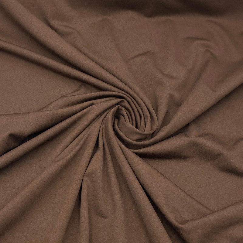 Milk Chocolate | Polyester Stretch Knit