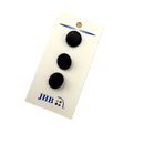 3/8" or 1/2" Inky | JHB International Plastic Buttons | Choose Your Size