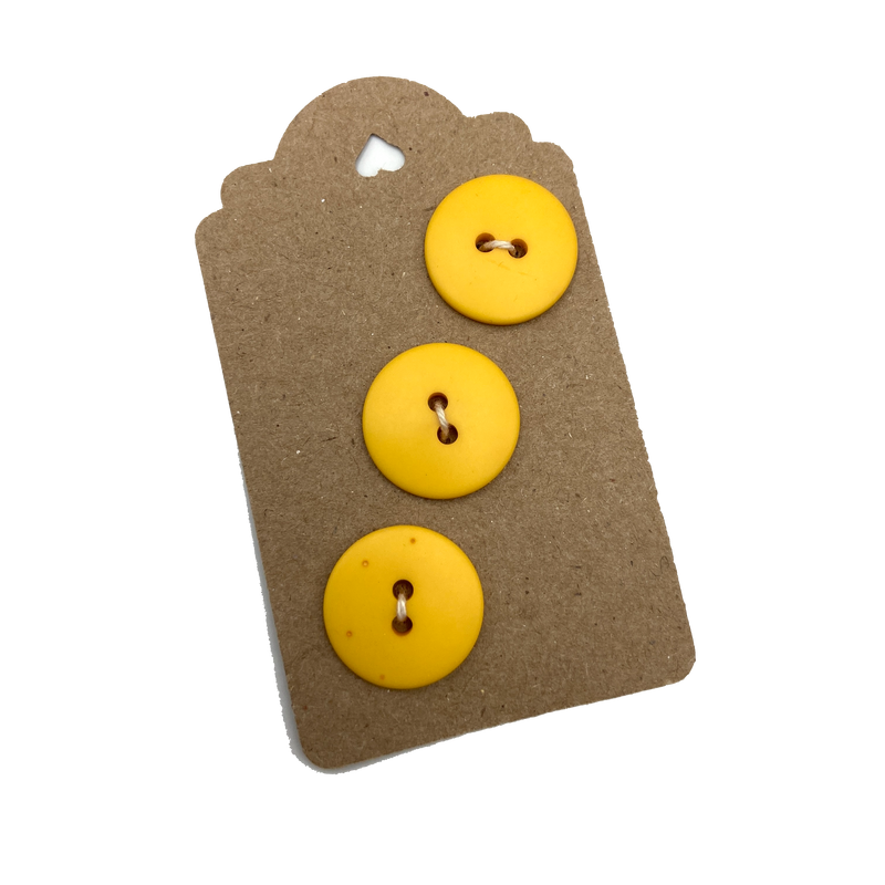 3/4" Rise n Shine | Set of 3 | Plastic Buttons