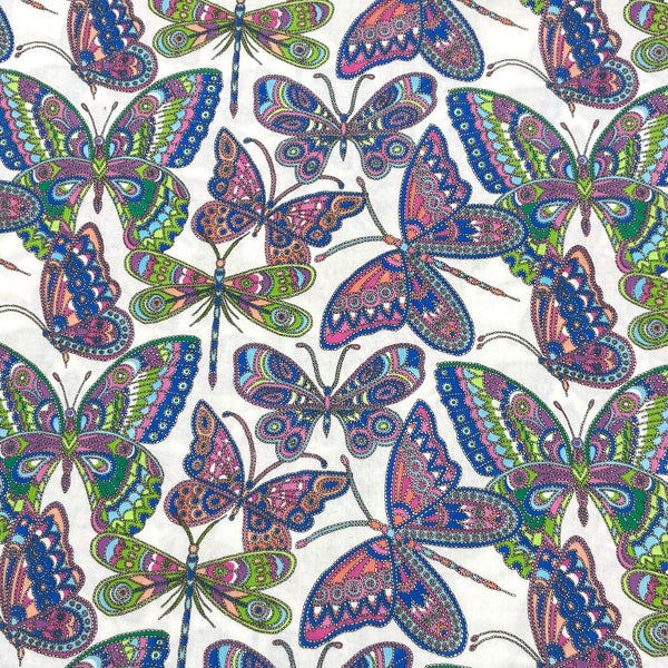 Blooming Butterflies | Quilting Cotton