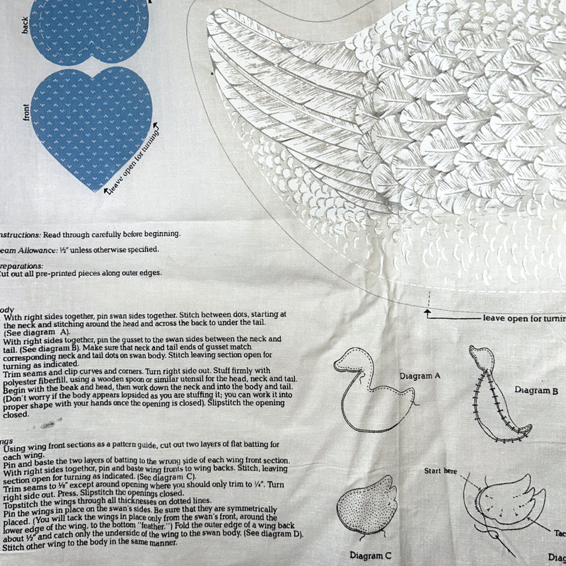 Stuffed Swan | Project Panel