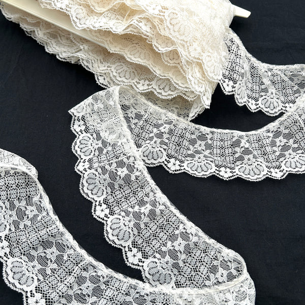 2.75" Millicent | Ruffle Lace