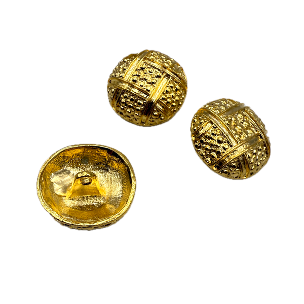 1" Gloria | Metal Buttons