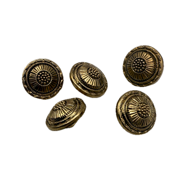 5/8" Echinacea | Plastic Buttons