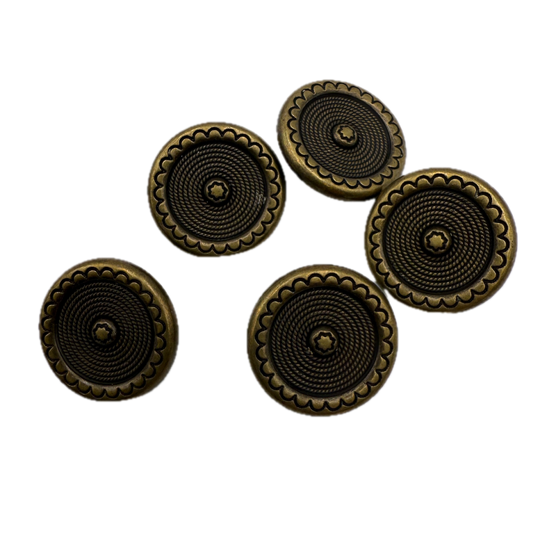 3/4" Ardent | Metal Buttons