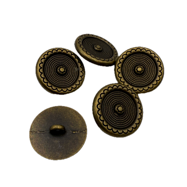 3/4" Ardent | Metal Buttons