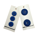 1" or 3/4" Cobalt | Plastic Buttons | Choose Your Size