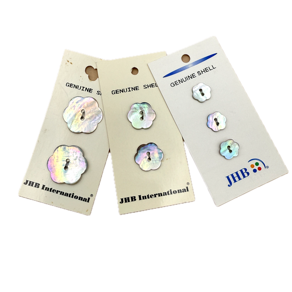 1/2", 3/4" or 1" California | Shell Buttons | Choose Your Size
