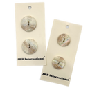 3/4" & 7/8" Crema Marfil | Plastic Buttons | Choose Your Size