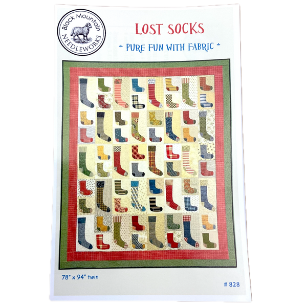 Lost Socks | Black Mountain Needleworks | Quilt Pattern