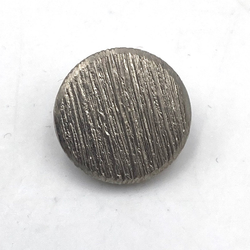 3/4" & 5/8" Brushed Silver | Metal Buttons | Choose Your Size