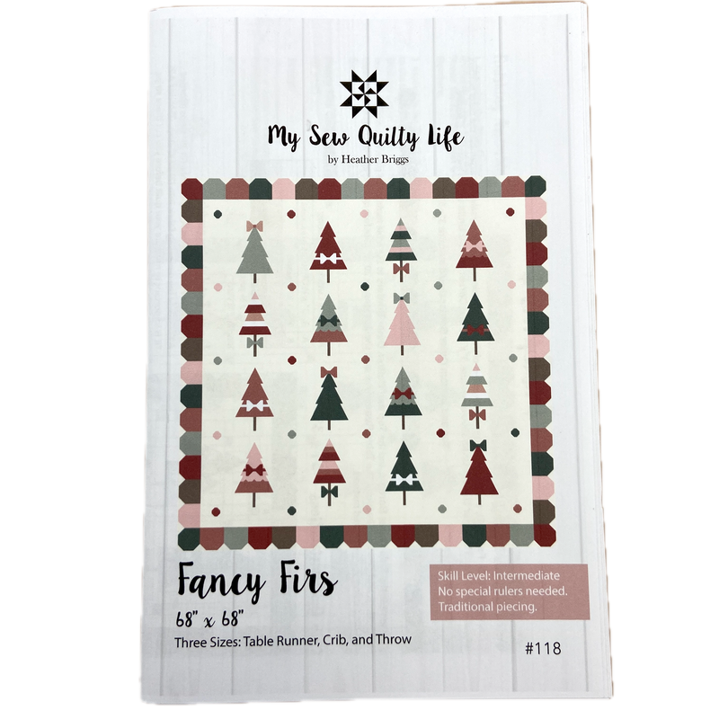 Fancy Firs | My Sew Quilty Life | Quilt Pattern