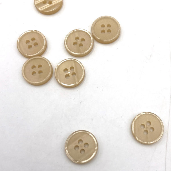 1/2" & 3/4" Riddle | Plastic Buttons | Choose Your Size