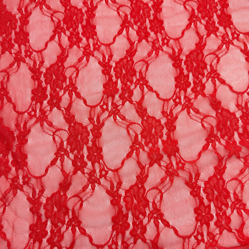 Red Hot | Stretch Lace