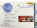 Seasonal Runner - Fall | Cut Loose Press | Quilted Table Runner Pattern