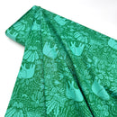 Elephants Emerald | Jungle Paradise | Quilting Cotton