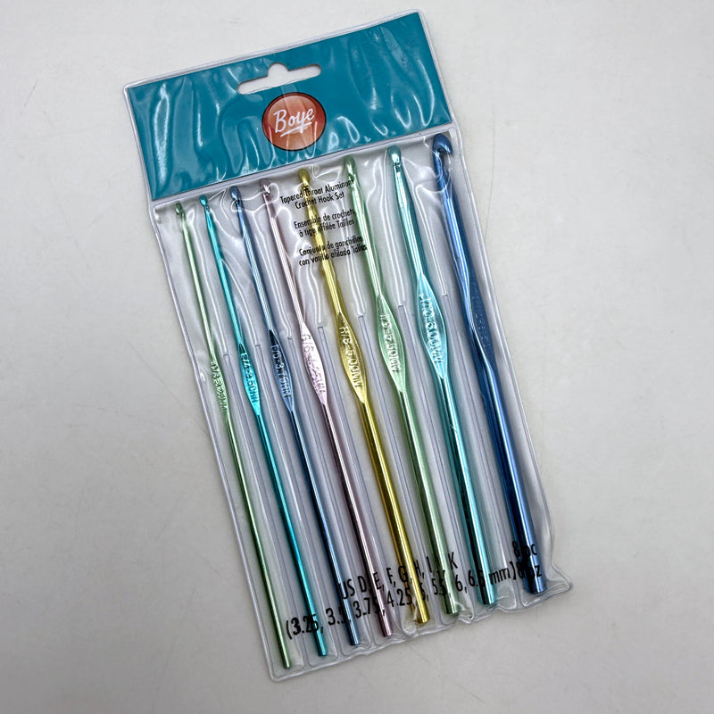 Set of Boye Crochet Hooks
