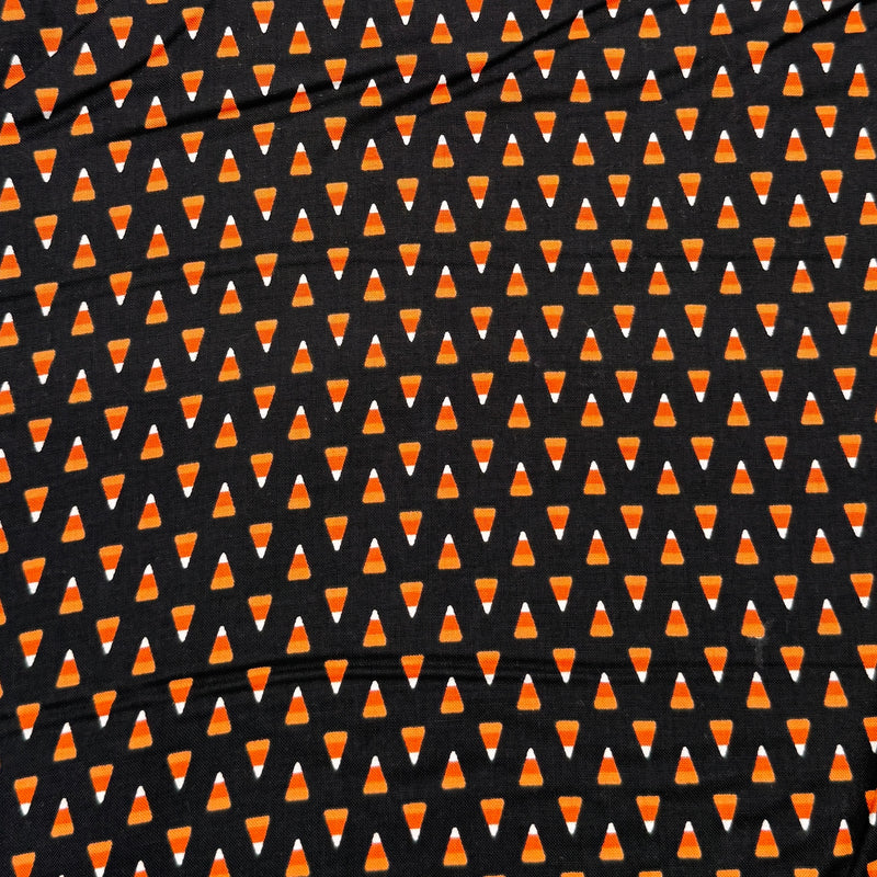 Candy Corn Black | Midnight Magic 2 | Quilting Cotton