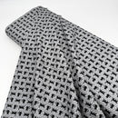 Black Cat Polka Gray | Midnight Magic 2 | Quilting Cotton