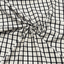 Inky Plaid | Brushed Homespun