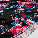 Fuchsia Blooms | Stretch Knit