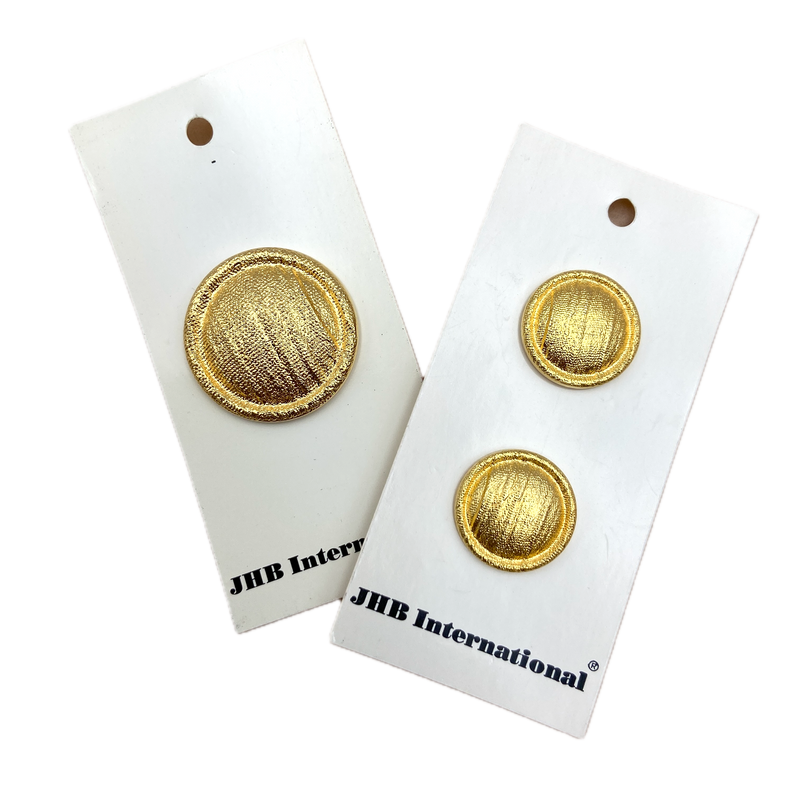 3/4" or 1-1/4" Goldrush | Plastic Buttons | Choose Your Size