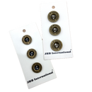 5/8" or 3/4" One Star | Metal Buttons | Choose Your Size