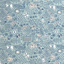 Doodlie Meander | Sketchbook | Quilting Cotton