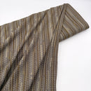 Moss Ditsy Stripe | Sunset Studio | Crinkle Rayon