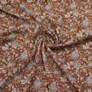 Rust Paisley | Sunset Studio | Crinkle Rayon