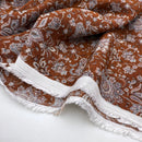 Rust Paisley | Sunset Studio | Crinkle Rayon