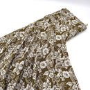 Moss Paisley Bouquet | Sunset Studio | Crinkle Rayon