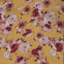 Mustard Floral | Sunset Studio | Crinkle Rayon