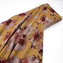 Mustard Floral | Sunset Studio | Crinkle Rayon