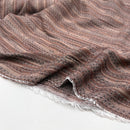 Clay Ditsy Stripe | Sunset Studio | Crinkle Rayon