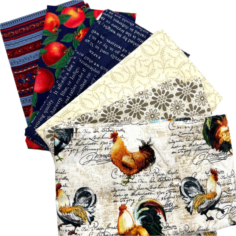 Quarter Yard Quilting Bundles | 1.5 Yards | Choose Your Favorite