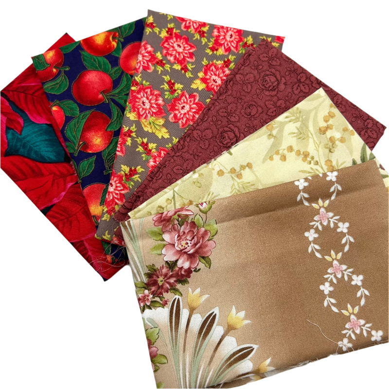 Quarter Yard Quilting Bundles | 1.5 Yards | Choose Your Favorite