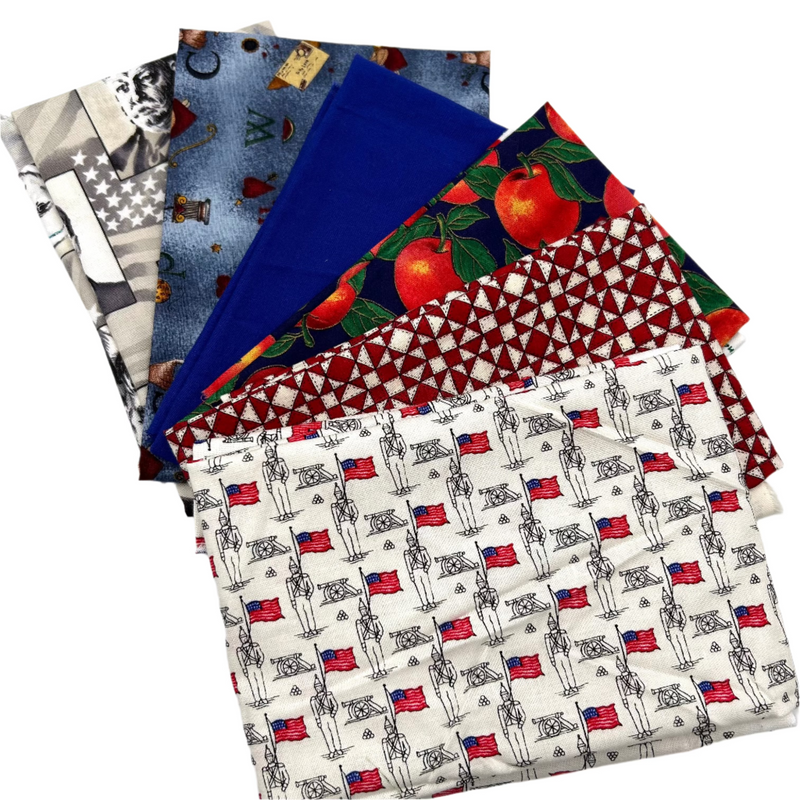 Quarter Yard Quilting Bundles | 1.5 Yards | Choose Your Favorite