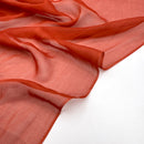 Persimmon | Silk Chiffon
