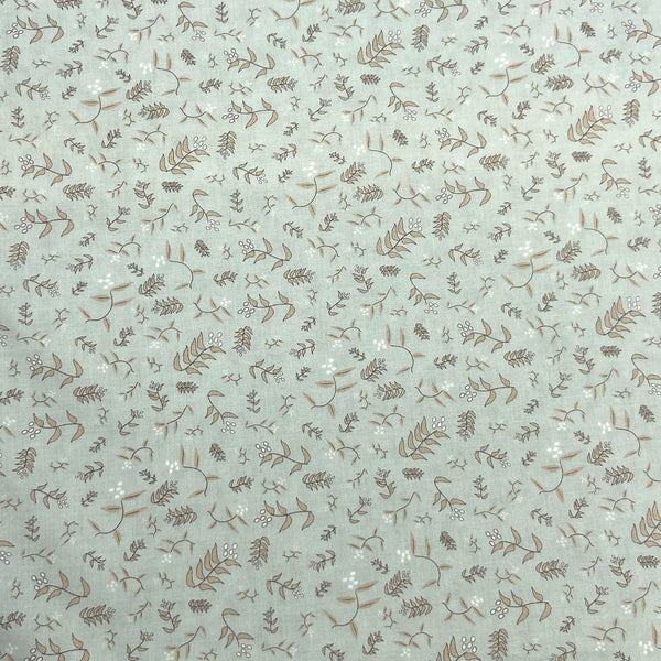 Dainty Floral Mint | Hushabye Hollow | Quilting Cotton