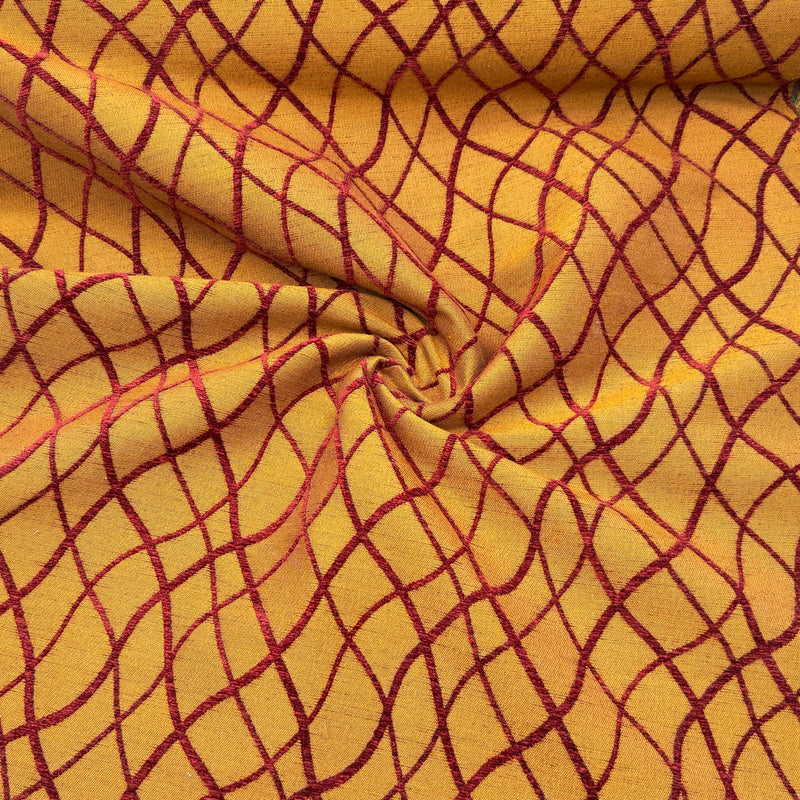 Waved | Reversible Jacquard | Home Dec Fabric