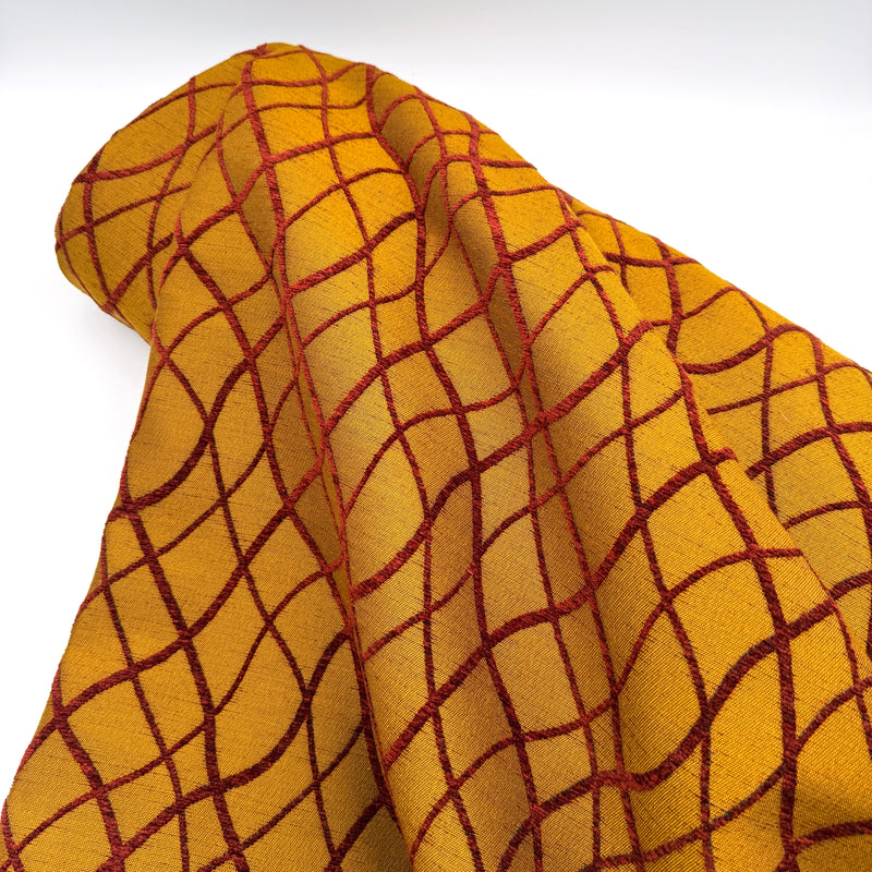 Waved | Reversible Jacquard | Home Dec Fabric
