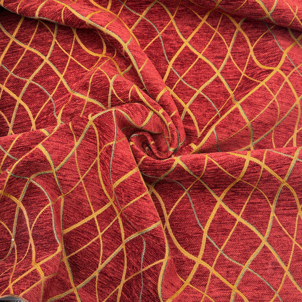 Waved | Reversible Jacquard | Home Dec Fabric