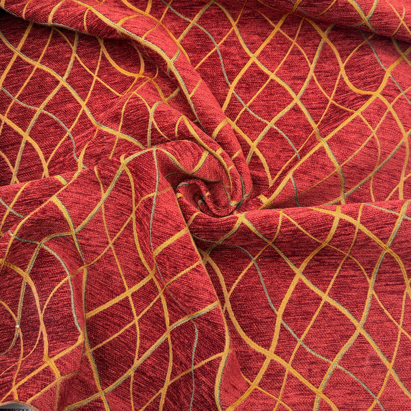 Waved | Reversible Jacquard | Home Dec Fabric
