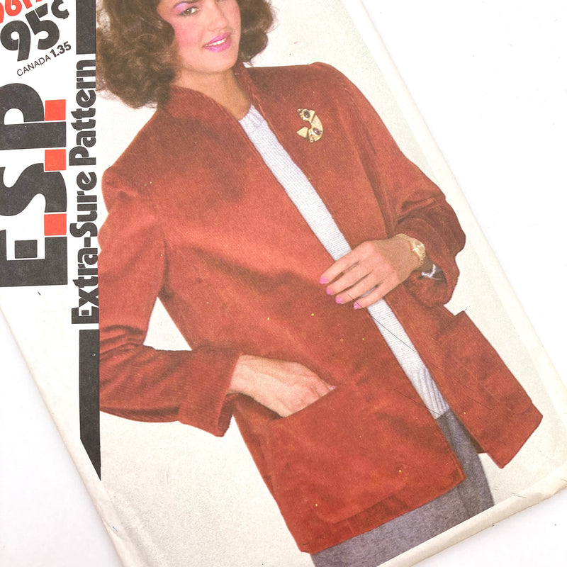 Simplicity 9619 | Adult Unlined Jacket | Sizes 14-18